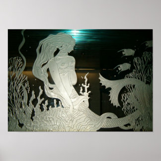 Póster Mirror Mermaid