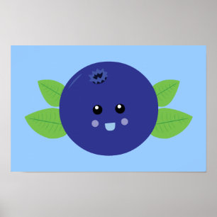 Poster Mirtilo bonito