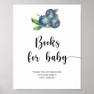 Poster Mirtilo - livros para bebês