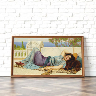 Poster Mischefe e Reposício de John Godward