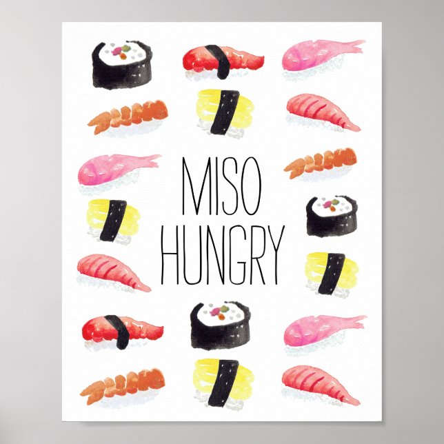 Poster Miso Hungry (Frente)