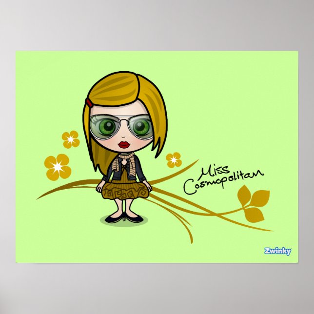 poster "Miss Cosmopolitan" (Frente)