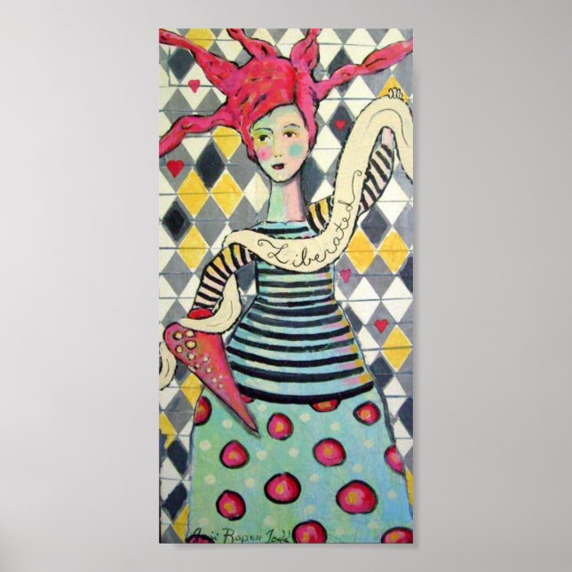 Poster Miss Liberty (Frente)