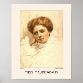 Poster Miss Maude Adams