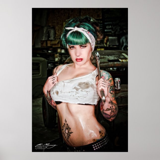 Póster Miss Mishead Workin Gal (Frente)