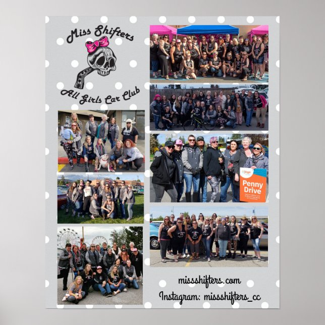 Poster Miss Shifters 16x20 (Frente)