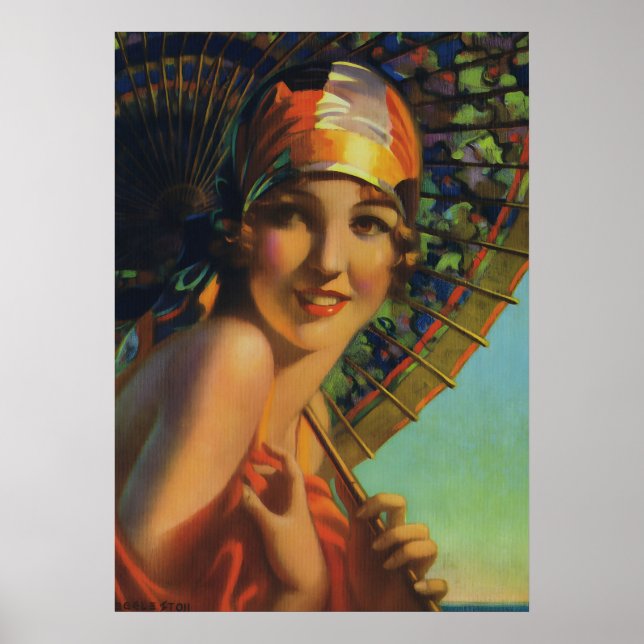 Poster Miss Universo por Edward Eggleston (Frente)