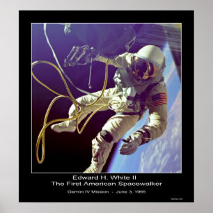 Póster Missão de Russell L. Schweickart Apollo 9 do