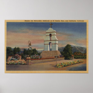 Póster Missão San Bernardino Asistencia