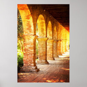 Poster Missão San Juan Capistrano dos arcos