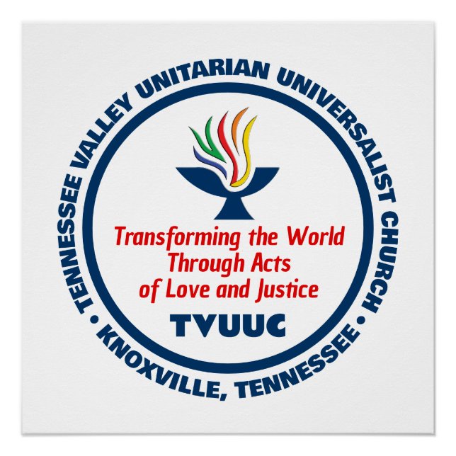Póster Missão - Transformar mundo - Amor e Justiça (Frente)