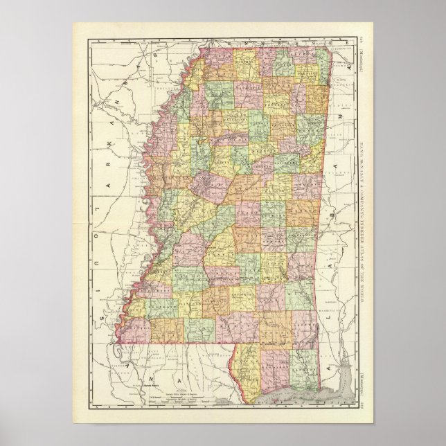 Póster Mississippi (Frente)