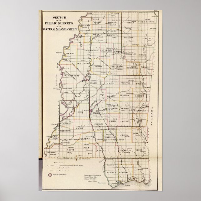 Póster Mississippi 8 (Frente)