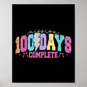 Poster Missões 100 Dias Completamente Engraçadas 100 Dias