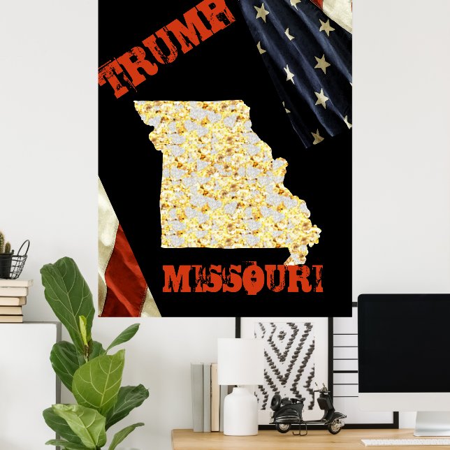 POSTER MISSOURI (Escritório em casa)