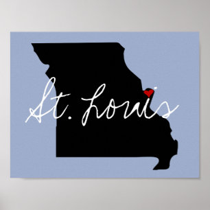Póster Missouri Town