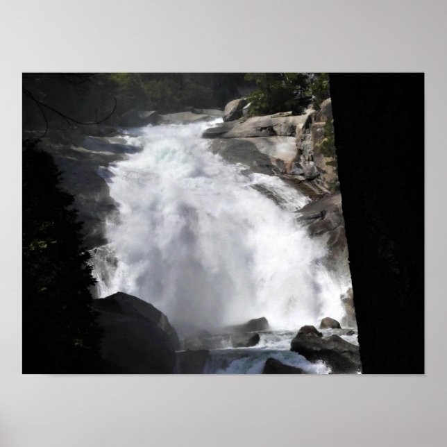 Poster Mist Falls, Parque Nacional do Canyon do Rei, AC (Frente)
