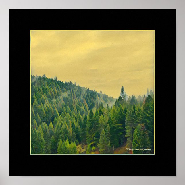 Poster Mist Floresta (Frente)