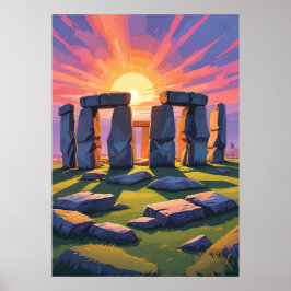 Poster Mistérios de Stonehenge