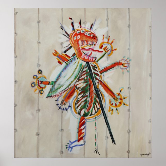 Póster Misterioso (Frente)