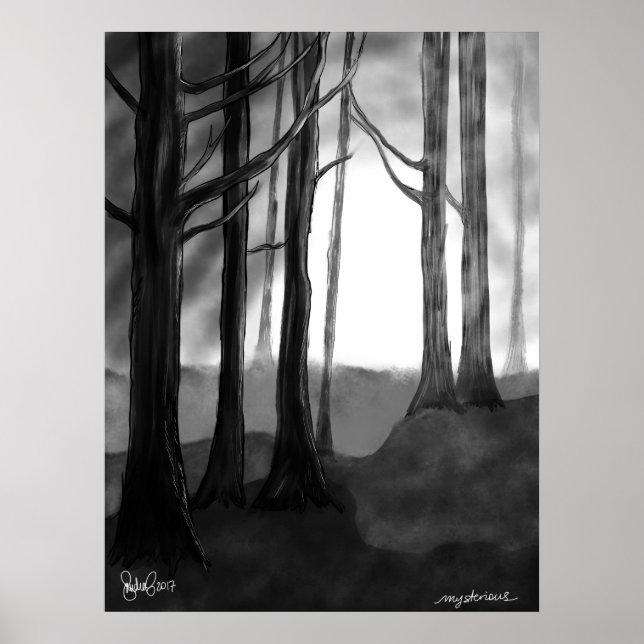 Poster Misterioso (Frente)