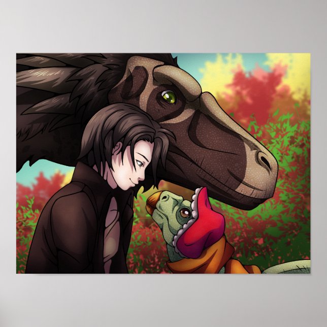 Poster Misteriosos Amigos da Floresta (Frente)