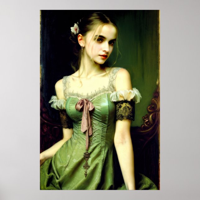 Poster Mística de Grace #099: A isca do encantamento (Frente)