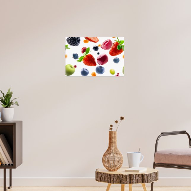 Poster Mistura de Frutas (Sala de Estar 3)