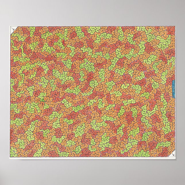 Póster Mistura Maze (Frente)