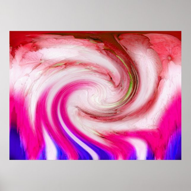 Póster Mistura rosa (Frente)