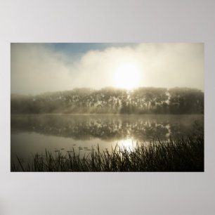 Póster Misty manhã