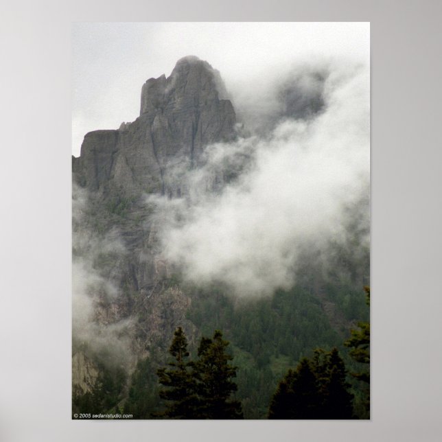 Póster Misty Mountain (Frente)
