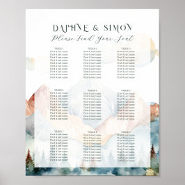 Poster Misty Mountain Wedding