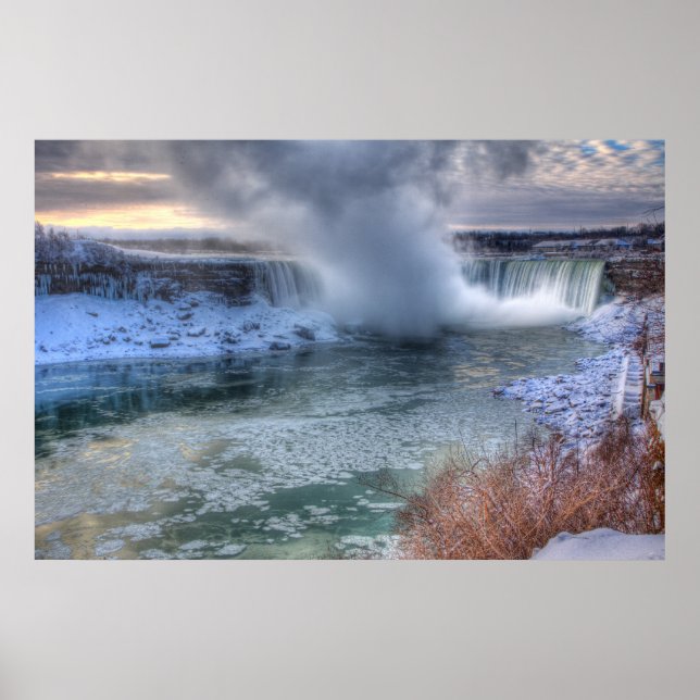 Póster Misty Sunrise (Frente)