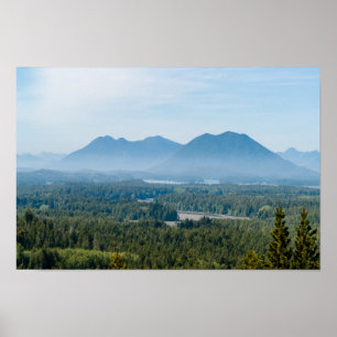 Poster Misty Valley em Tofino - BC, Canadá
