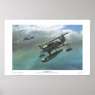 Póster Mitsubishi F1M2