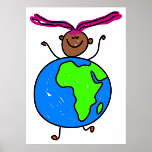 Poster Miúdo africano