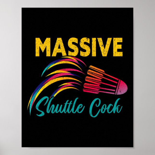 Poster Mive Shuttle Funny Dminton 2 (Frente)