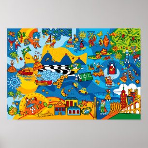 Poster Mix Brasil por Mônica Fuchshuber