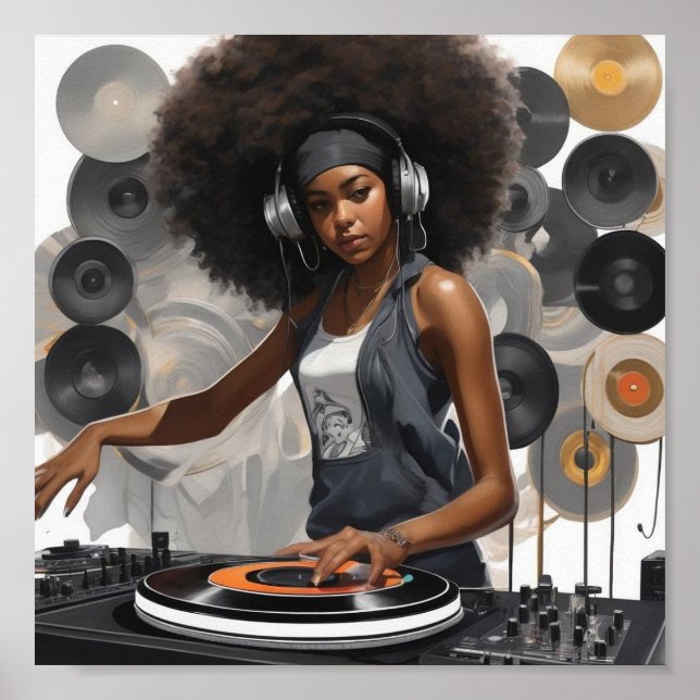 Poster mix dj girl lili  (Frente)