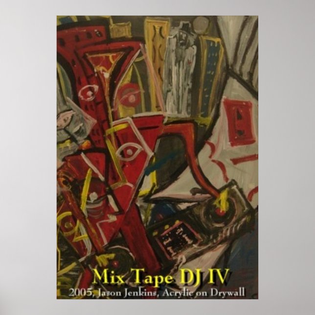 POSTER MIX TAPE DJ IV (Frente)