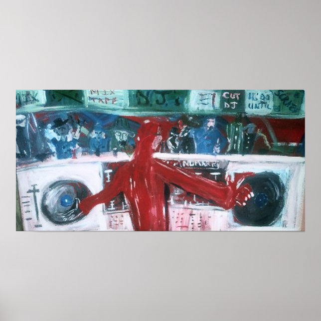 POSTER MIX TAPE DJ NUMARK (Frente)