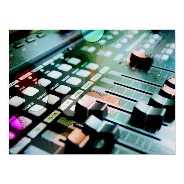 Póster Mixer de Música Magical (Frente)