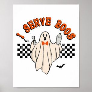 Poster Mixólogo Fabooloso do Halloween Ghost I Ser