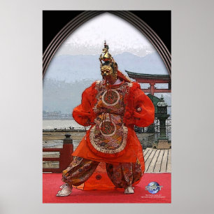 PÓSTER MIYAJIMA BUGAKU DANCER