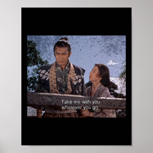Poster Miyamoto Musashi Otsu - Ponte Samurai Trilogy Sce (Frente)