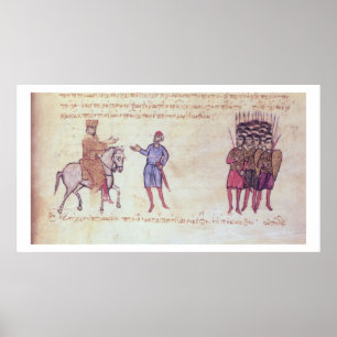 Poster MMS Vitr 26-7 Exército Bizantino Pôs em Voo