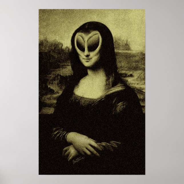 Póster Mo-der-na Lisa (Frente)