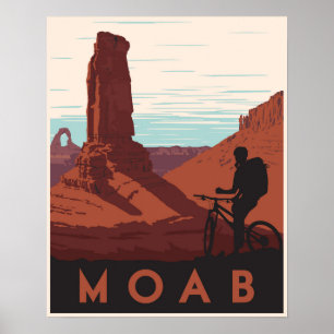 Póster Moab, Utá