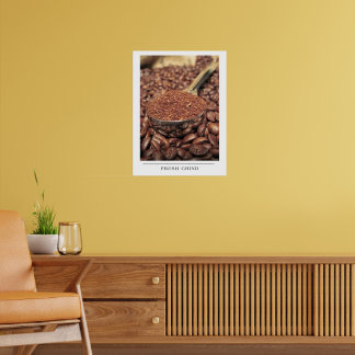 Poster Moagem Fresca - Enviar Arte com Café